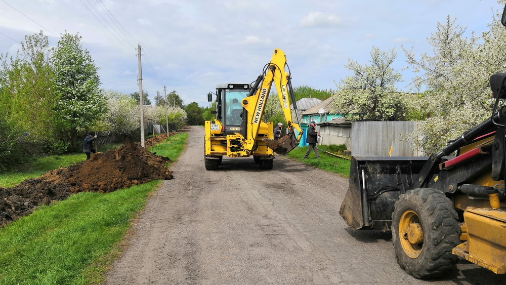 Бестраншейная прокладка футляров для газопровода в посёлке Труд