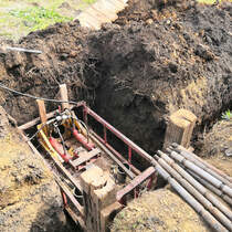 Выполням прокол установкой УПКТ-30