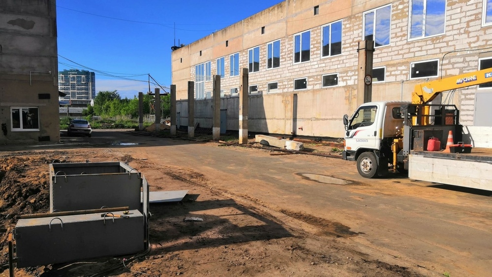 Подключение методом ГНБ помещения типографии к водопроводу под ключ