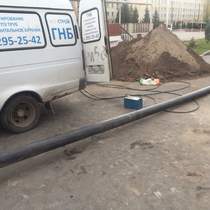 Свариваем канализационную ПЭ-трубу